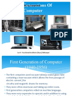 Five Generations of Computer