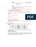 Examen Final de Caminos I - 2021