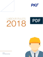 Labor Rules 2018 - 2018