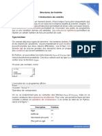 Chap. 4 Structures de Contrôle