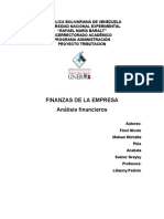 Finanzas de La Empresa. Unidad II