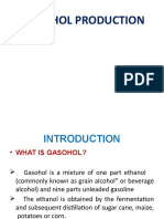 Gasohol Production