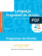 Programa Lenguaje II Ciclo