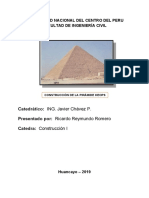 Informe Piramides de Egipto