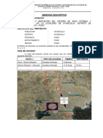 Memoria Descriptiva Atuncolla PDF