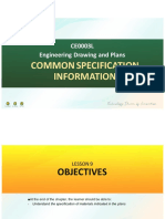 MTPDF1 - Common Specification Information