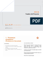 Plantilla para Presentacion de Pitch