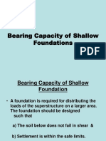 Bearing Capacity of Shallow Foundations