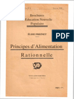 FREINET, Élise-Principes - Dalimentation - Rationelle-BENP - n4 - Jan - 1938-TEXTO - SELECIONAVEL