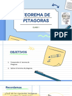 El Teorema de Pitagoras