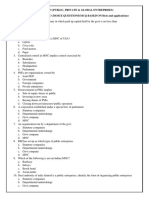 Ch-3 (Public, Private & Global Entreprises) Multiple Choice Questions (MCQ Based On Hots and Applications)