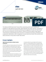 Hillstone X-Series: Data Center Firewall X8180