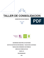 Taller de Consolidacion - Administracion en Farmacia