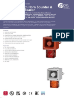 AL105NX Alarm Horn Sounder & Xenon Strobe Beacon