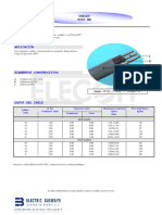 Ficha Tecnica. Cable Anm Cu BT Elecon