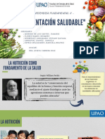 Charla Alimentación Saludable - Grupo N°01