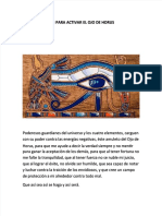 PDF Oracion para Activar El Ojo de Horus - Compress