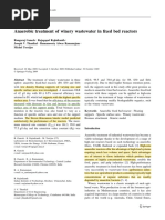 Anaerobic Treatment of Winery Wastewater in Fixed Bed Reactors