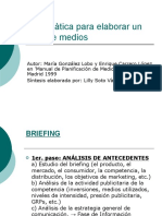 Sistem Tica para Elaborar Un Plan de Medios