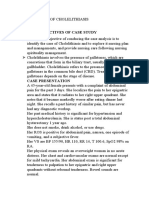 Case Analysis of Cholelithiasis