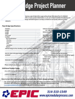 Pipe Bridge Design Sheet