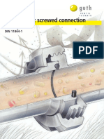 Guth Aseptic Screwed Connection: According To DIN 11864-1