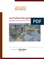 Gas Turbine Microgrids:: Reliability and Sustainability Through Intelligence