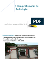 Entrevista Com Profissional de Radiologia - Apresentação