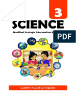 Science: Modified Strategic Intervention Materials