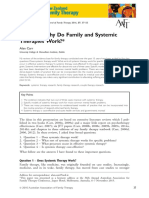 Carr (2016) How and Why Do Family and Systemic Therapies Work