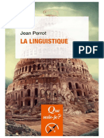 La Linguistique 2018