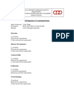 TPI Inspector Assessment Form