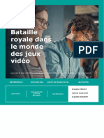 Bataille Royale Dans Les Jeux Vidéo