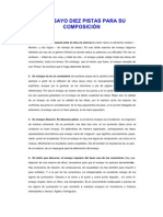 El Ensayo Diez Pistas para Su Composicin - Eduardo Solarte