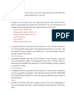 Valuation of Bonds Numericals - K