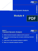 Transient Dynamic Analysis: Training Manual