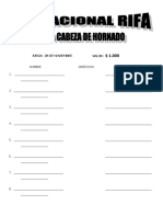 Formato Rifa