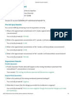 Physioex Lab Report: Pre-Lab Quiz Results