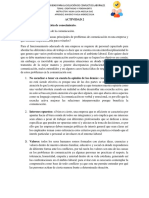 Creatividad para La Solución de Conflictos Laborales Actividad 2