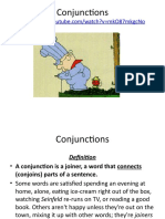 Conjunctions