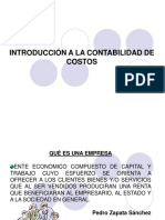 Introduccion A La Contabilidad de Costos