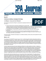 CPA Journal-Continuous Auditing