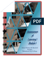 Module 1 - Assessment Tools Measuring The Cognitive Domain