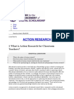 Action Research Topic