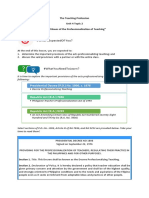 Unit 4 Topic 2 - Legal Bases of The Professionalization of Teaching PRESENTATION