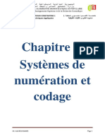 Chapitre-2 - Systemes de Numeration Et Codage