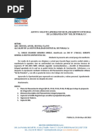 Solicitud Planeamiento Integral - MDP