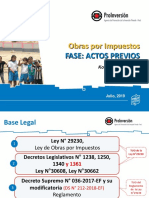 Modulo III. - Actos Previos - Gobierno Nacional