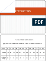 Forecasting