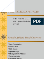 Female Athlete Triad